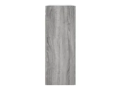 Armario de pared Sonoma gris 69,5x34x90 cm madera de ingeniería