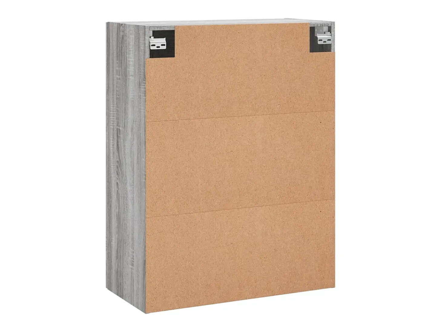 Armario de pared Sonoma gris 69,5x34x90 cm madera de ingeniería