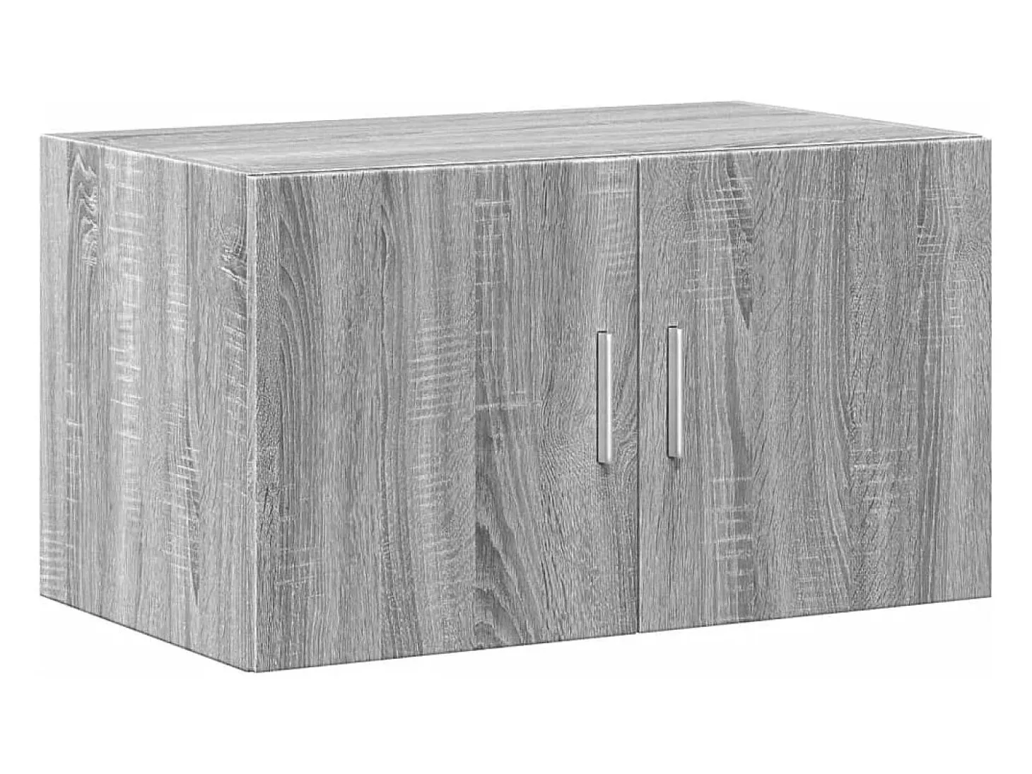 Armario de pared Sonoma gris 70x42,5x40 cm madera de ingeniería