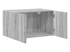 Armario de pared Sonoma gris 70x42,5x40 cm madera de ingeniería