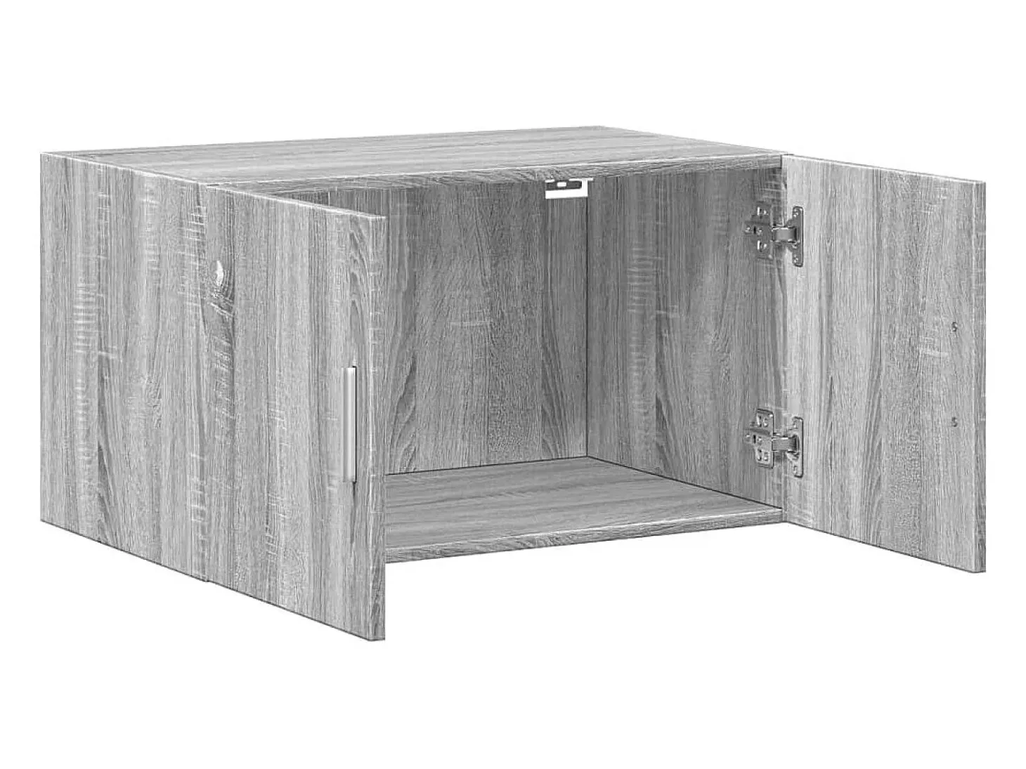 Armario de pared Sonoma gris 70x42,5x40 cm madera de ingeniería