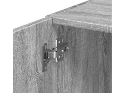 Armario de pared Sonoma gris 70x42,5x40 cm madera de ingeniería