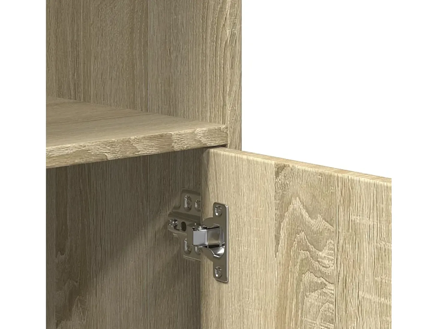 Armario rodante de roble Sonoma 55x40x91 cm madera de ingeniería