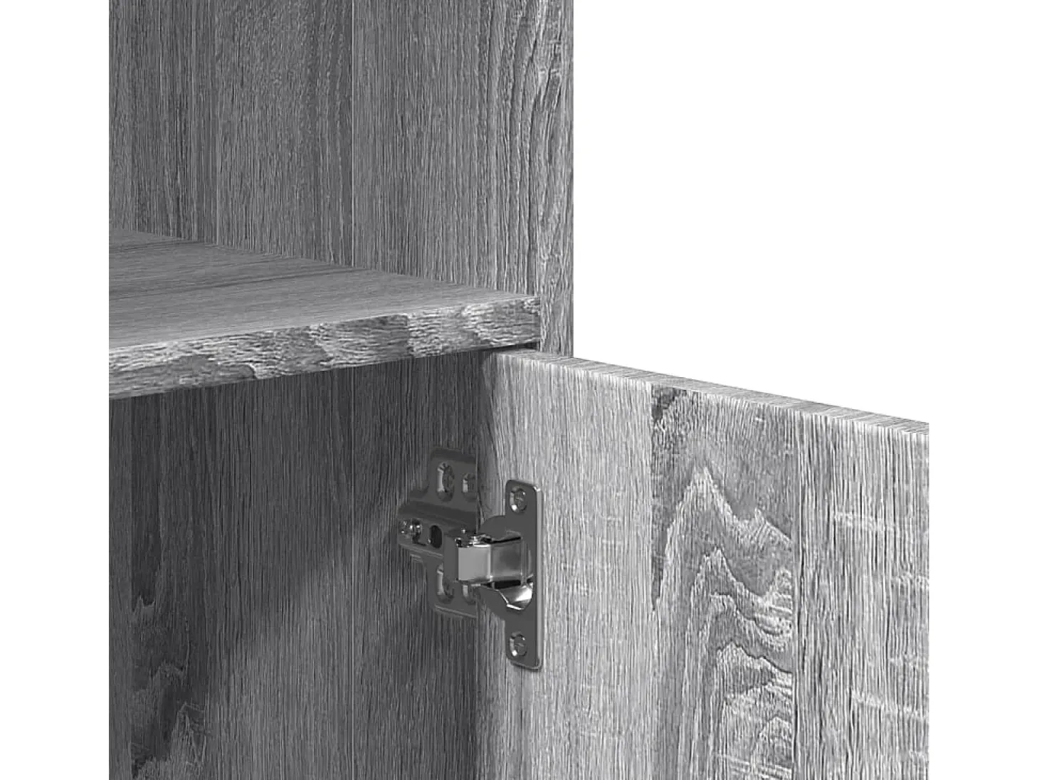 Armario rodante Sonoma gris 55x40x91 cm madera de ingeniería
