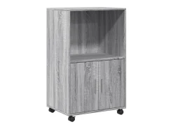 Armario rodante Sonoma gris 55x40x91 cm madera de ingeniería