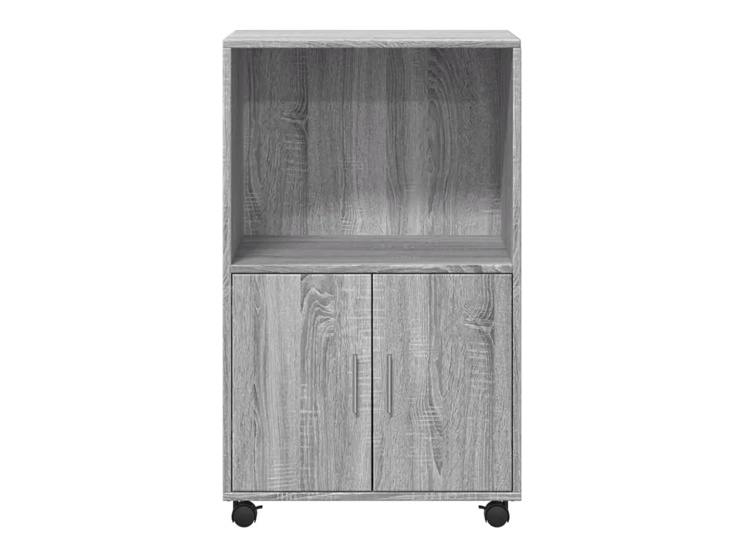 Armario rodante Sonoma gris 55x40x91 cm madera de ingeniería