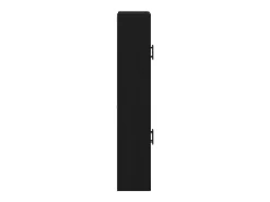 Armarios de 2 piezas de roble negro 69,5x34x180 cm fabricados en madera compuesta