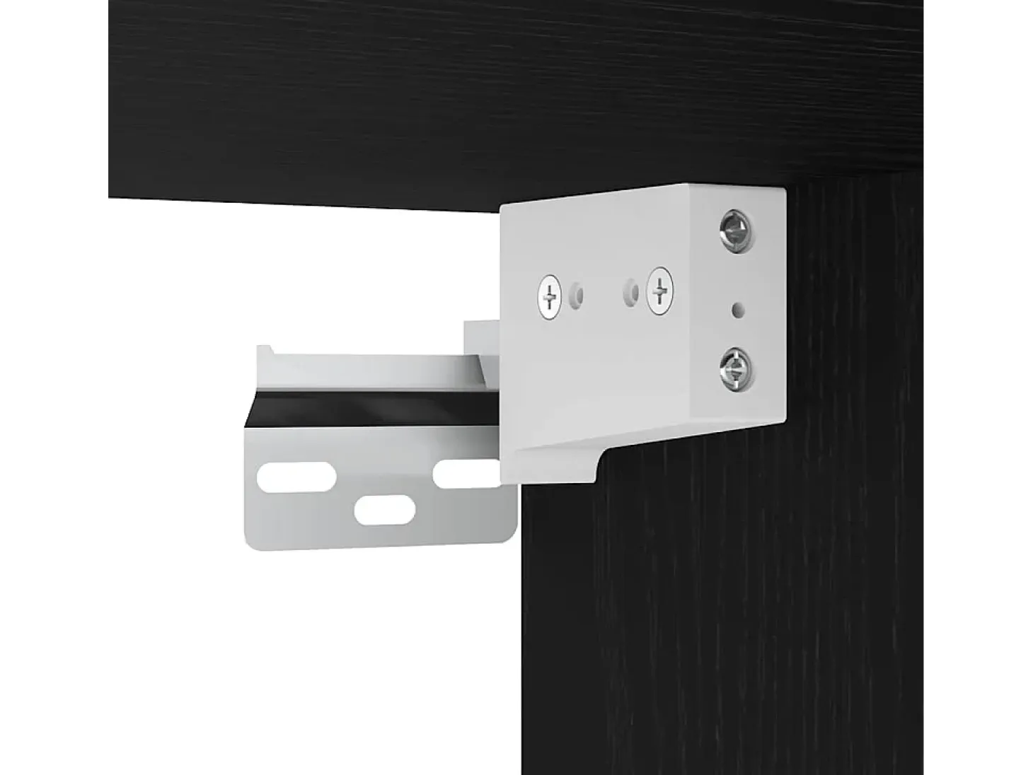 Armarios de 2 piezas de roble negro 69,5x34x180 cm fabricados en madera compuesta