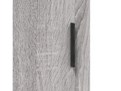 Armarios de pared 2 piezas gris sonoma 69,5x34x90 cm