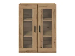 Armarios de pared 2 piezas roble artesanal 69,5 x 34 x 90 cm