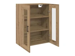 Armarios de pared 2 piezas roble artesanal 69,5 x 34 x 90 cm