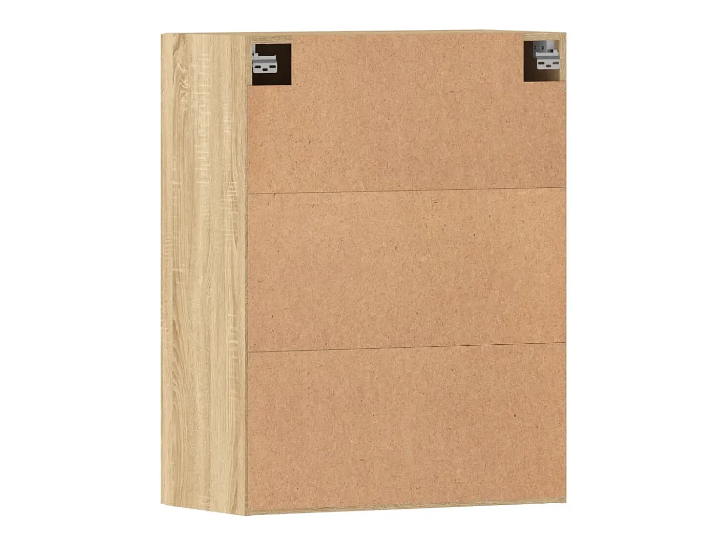 Armarios de pared 2 uds madera de ingeniería roble Sonoma