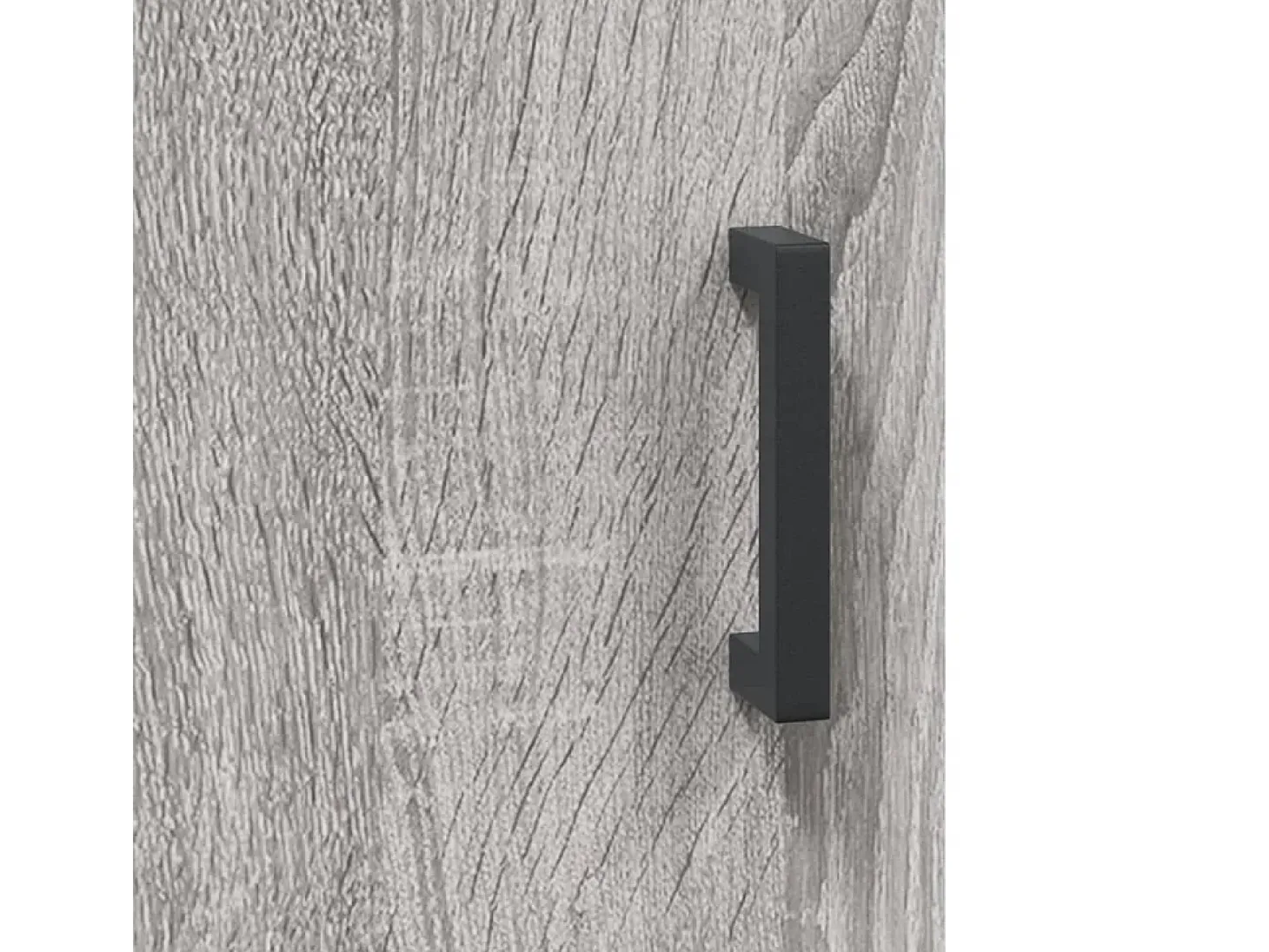 Armarios de pared 2 uds madera de ingeniería gris Sonoma