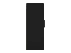 Armarios de pared 2 unidades negro 69,5x34x90 cm