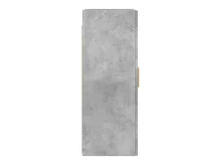 Armarios de pared 2 unidades madera de ingeniería gris hormigón
