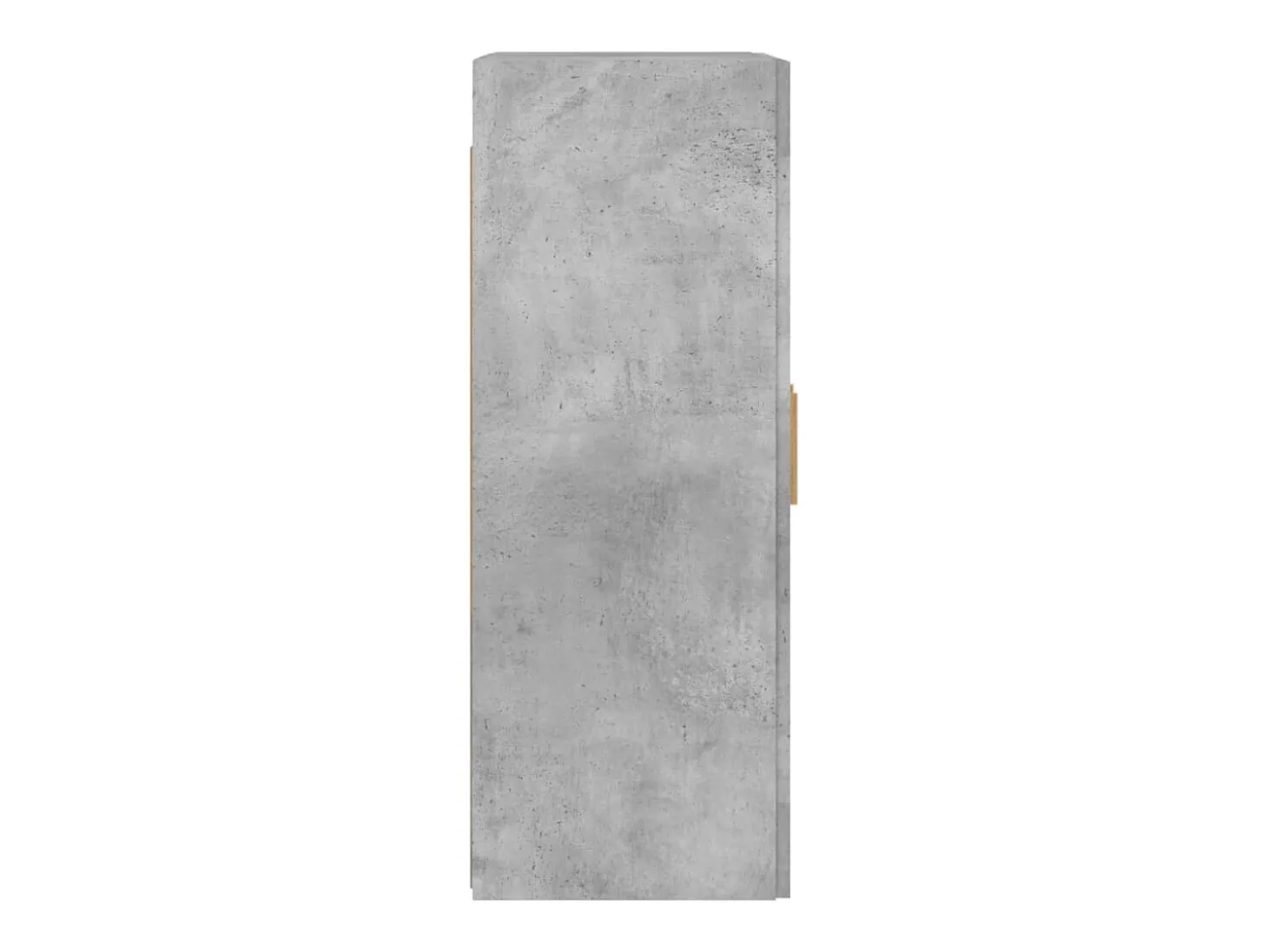 Armarios de pared 2 unidades madera de ingeniería gris hormigón