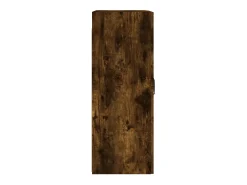 Armarios de pared 2 unidades madera de ingeniería roble ahumado