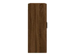 armarios de pared de madera de ingeniería de color marrón roble