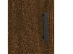 armarios de pared de madera de ingeniería de color marrón roble