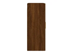 armarios de pared de madera de ingeniería de color marrón roble