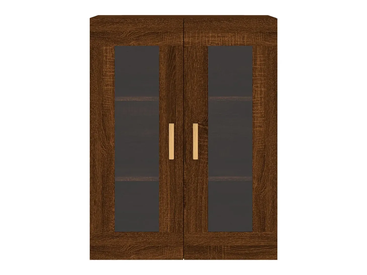 armarios de pared de madera de ingeniería de color marrón roble