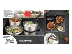 Batería de cocina de 15 piezas - Aluminio