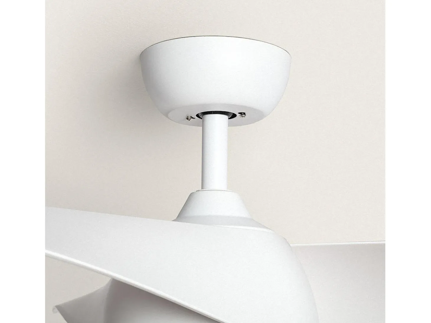 Blanco Blanco Sin Luz Controlador de Pared + Mando Sí