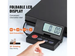 Báscula de Envío Digital SucceBuy Báscula Digital para Envíos de 49.89 kg x 1.98 g con Pantalla LCD