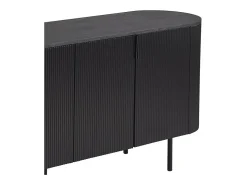 Buffet / Aparador VAGOS – 4 puertas – Dimensiones L200 x H80 x P45 cm – Color marrón oscuro – Estilo Diseño