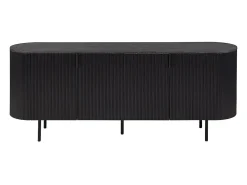Buffet / Aparador VAGOS – 4 puertas – Dimensiones L200 x H80 x P45 cm – Color marrón oscuro – Estilo Diseño