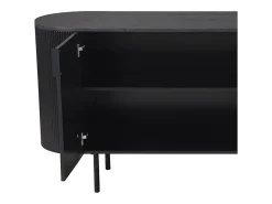 Buffet / Aparador VAGOS – 4 puertas – Dimensiones L200 x H80 x P45 cm – Color marrón oscuro – Estilo Diseño