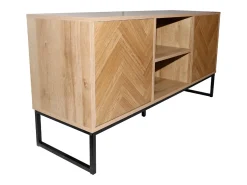 Buffet efecto Chevron 2 puertas y 2 nichos CHEVRON