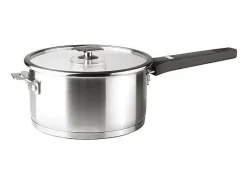 Cacerola inox de 14 cm con mango desmontable y sistema Click & Lock - Colección Combi de Lacor