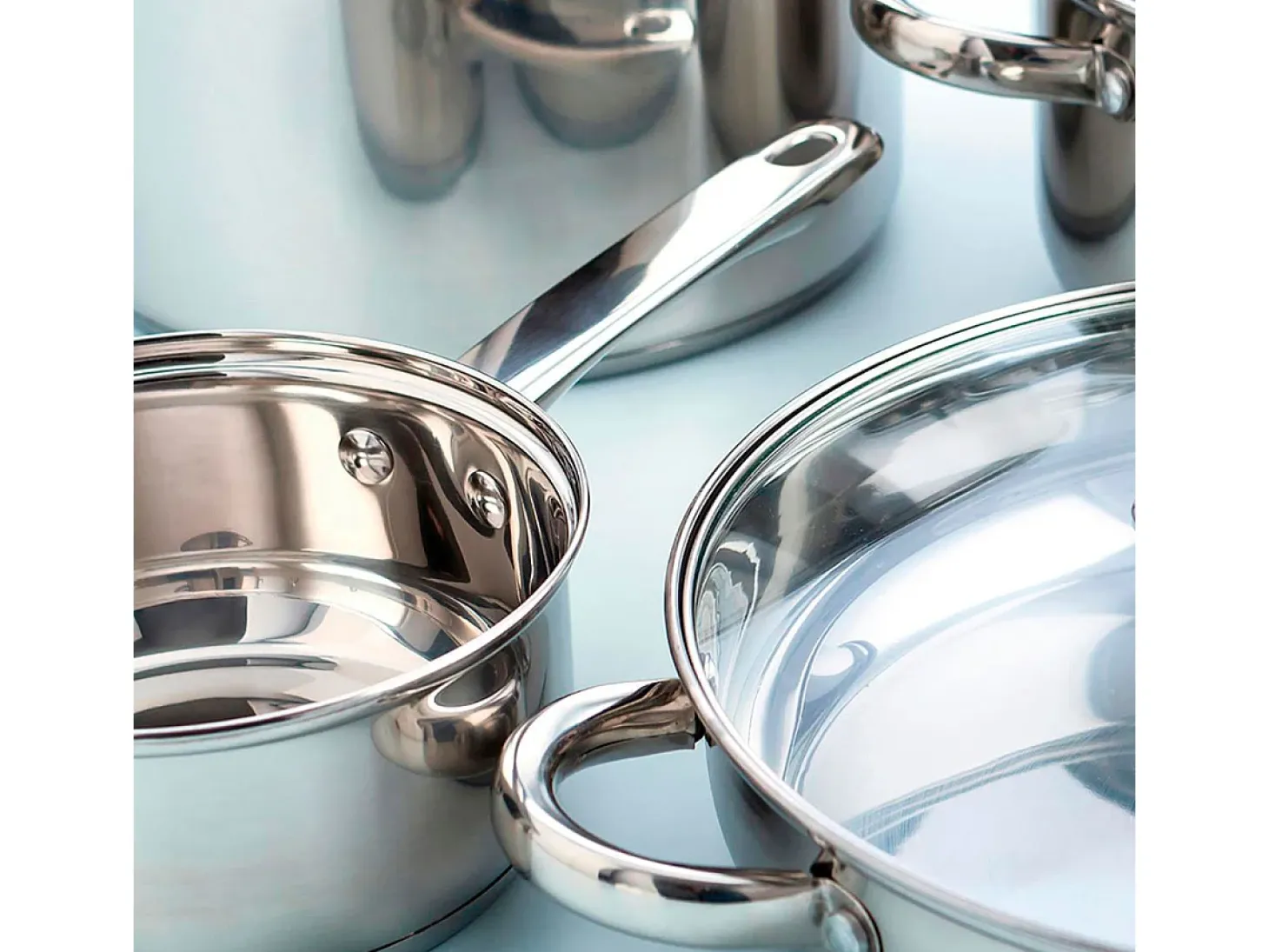 Cacerola Ottawa Quid con tapa acero inox Ø26 cm
