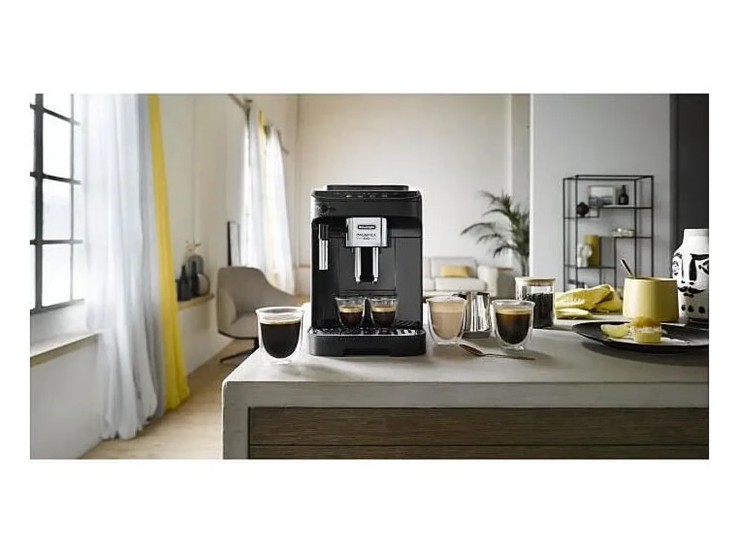 Cafetera automática DeLonghi Magnifica Evo ECAM290.22.B 1450W 1,8L 13 posiciones negro