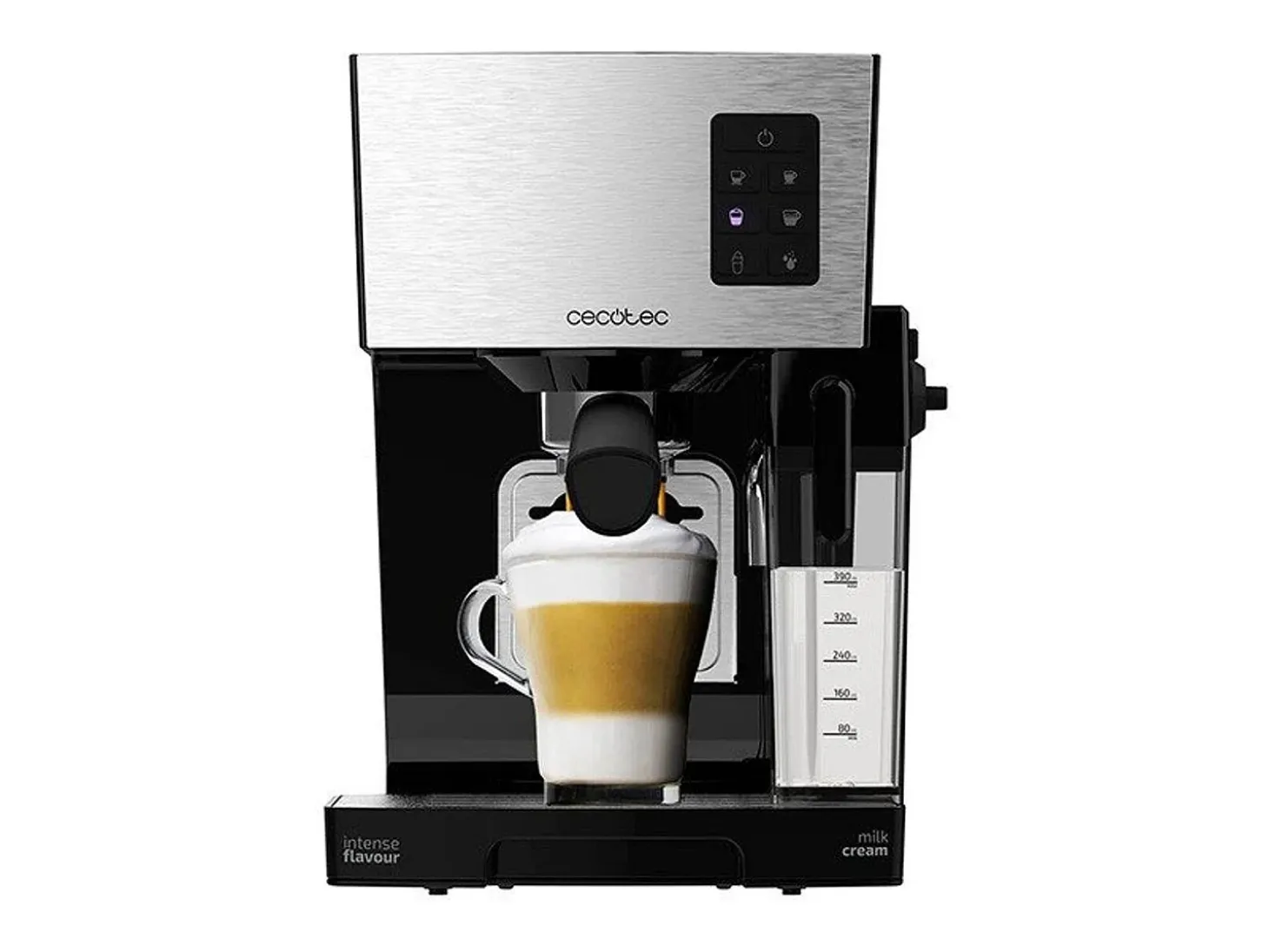Cafetera Cecotec Power Instant-ccino 20 con depósito de leche