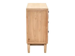Cajonera de madera maciza de abeto 80x36x75 cm