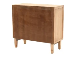 Cajonera de madera maciza de abeto 80x36x75 cm