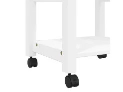 Carrito de cocina MONZA madera maciza de pino 48x40x88,5 cm