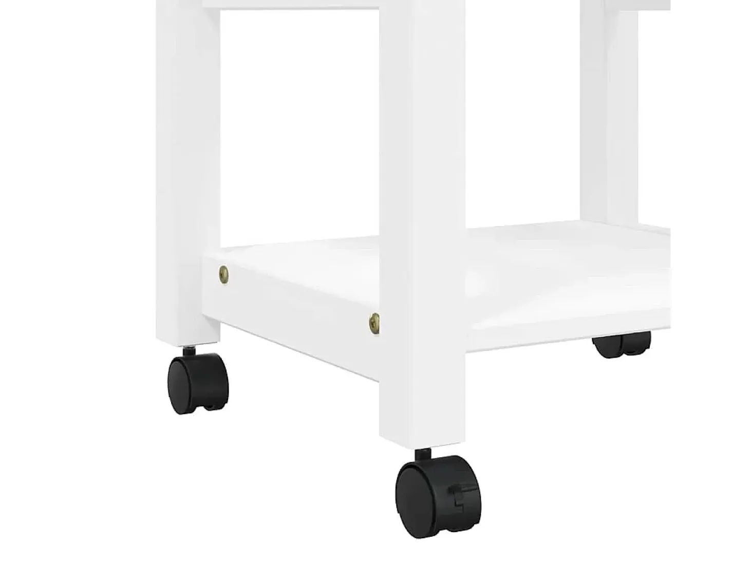 Carrito de cocina MONZA madera maciza de pino 48x40x88,5 cm
