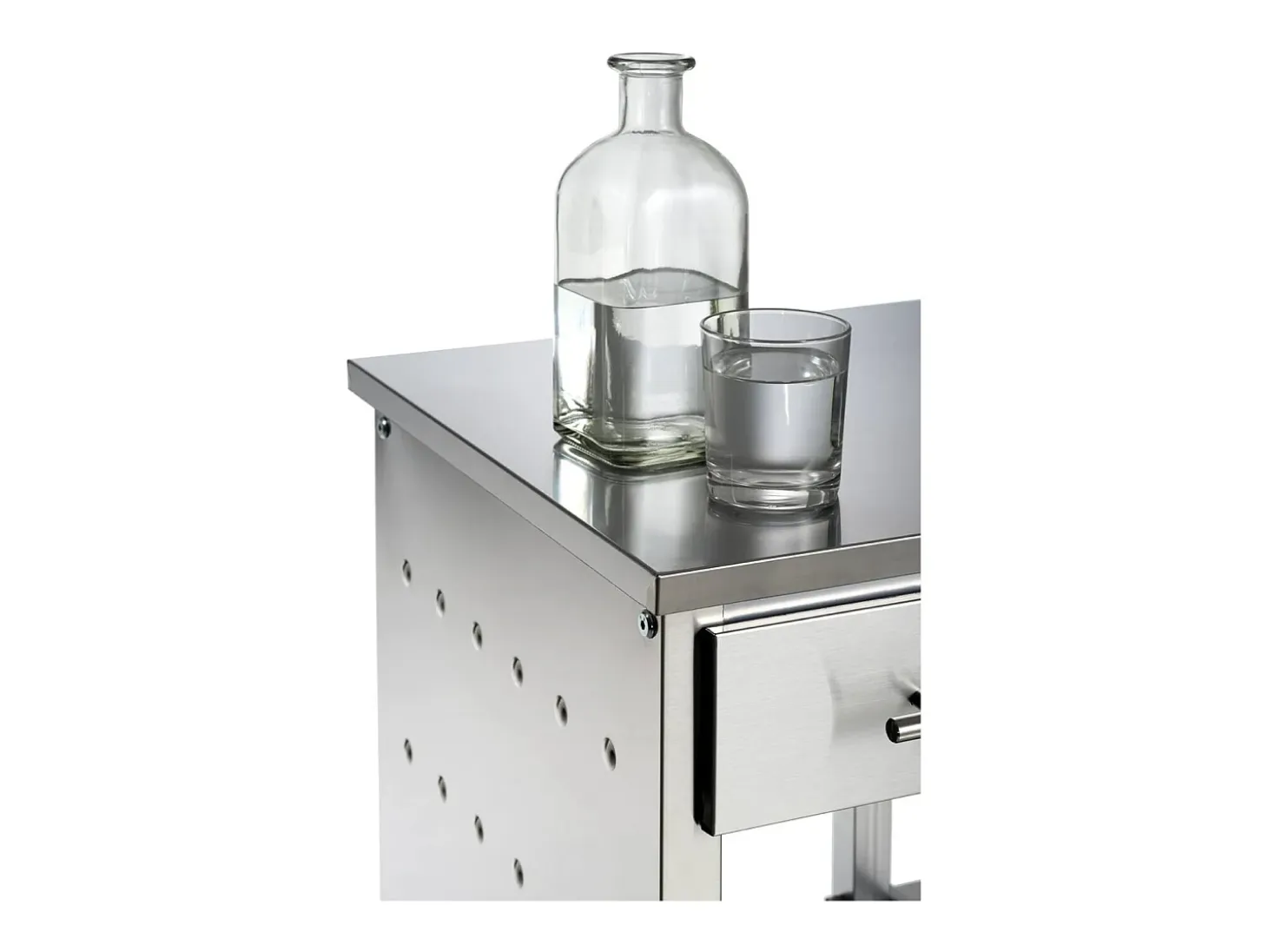 Carro de cocina, Carro Verdulero doble - 92*72,5*45,5cm – MALMÖ INOX