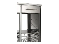 Carro de cocina, Carro Verdulero doble - 92*72,5*45,5cm – MALMÖ INOX