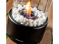 Chimenea de mesa Heatfir InnovaGoods bioetanol 150ml negro