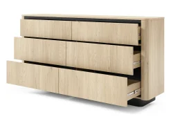 Cómoda, roble cremona, 163,2 x 82,9 x 38,1 cm