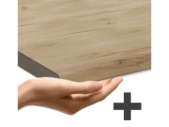 Cocina blanco brillo/antracita 350x60x81.6 r-line