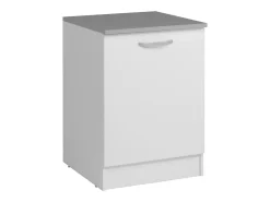 Cocina Completa Eko Blanco 5 Módulos Aéreos 6 Bajos (SIN Mueble Campana)