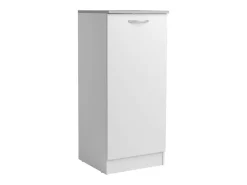 Cocina Completa Eko Blanco 5 Módulos Aéreos 6 Bajos (SIN Mueble Campana)