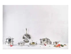 Cocotte para Espárragos Daily COSY & TRENDY Ø16 cm Acero Inoxidable Todos los Fuegos Inducción Horno 200°C