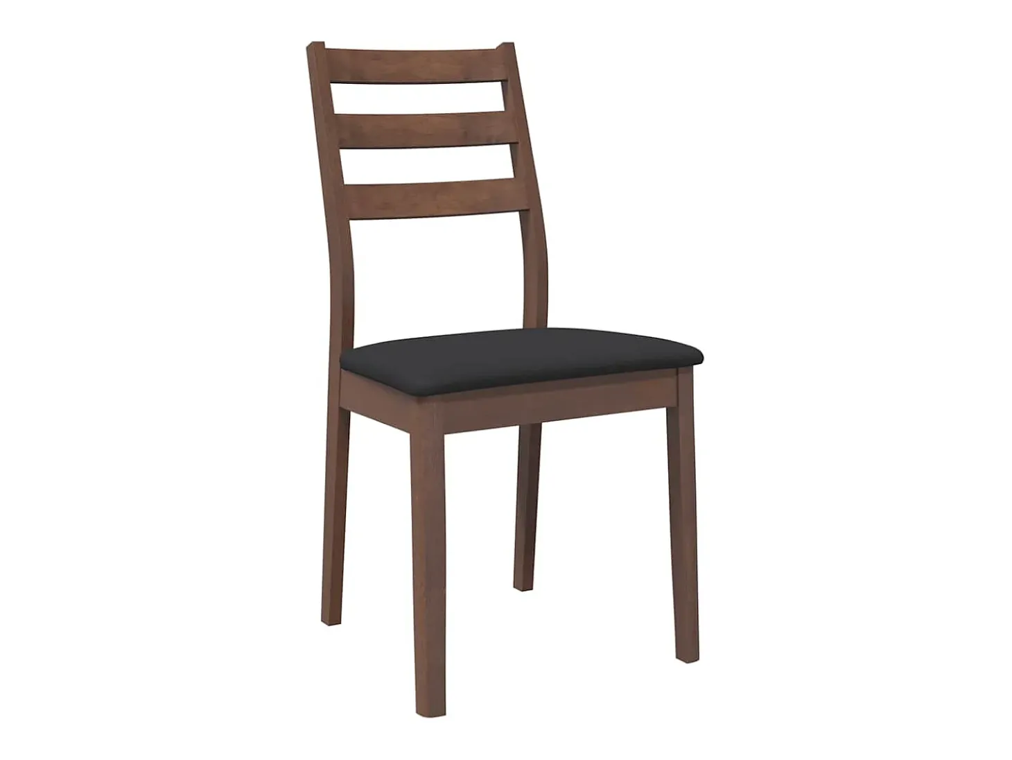 Cojines para sillas de comedor, 2 unidades, madera maciza marrón, caucho