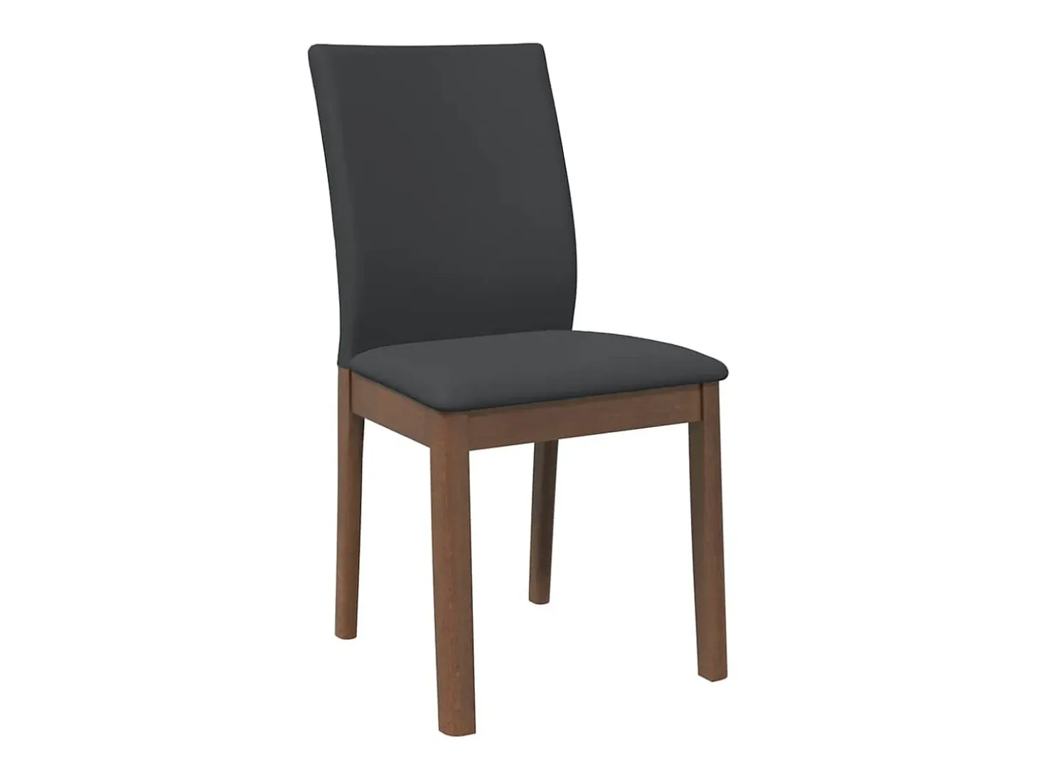 Cojines para sillas de comedor, 2 unidades, madera maciza marrón, caucho